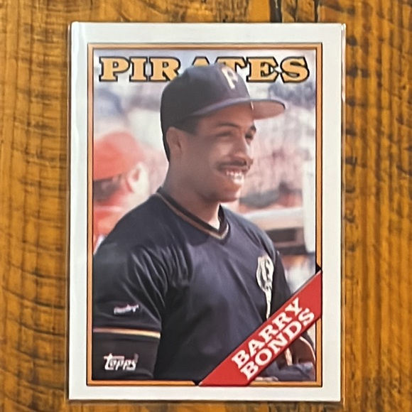 2 ULTRA RARE 1988 Topps Barry Bonds #450 baseball cards with multiple ERRORS - Picture 2 of 16